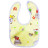 Слюнявчик на кнопке, желтый 