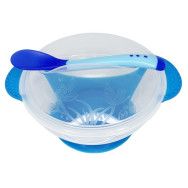 Набор для кормления, прозрачный, синий 