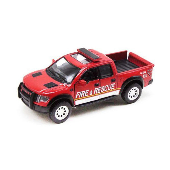Машинка KINSMART Ford F-150 SVT (пожарная) 