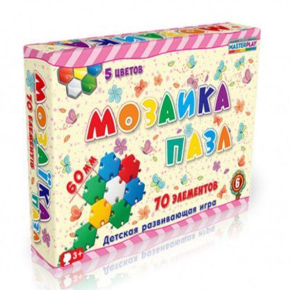 Мозаика-пазл, 70 деталей 