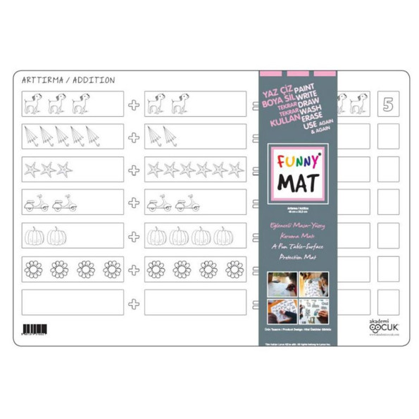 Веселий килимок «Математика: додавання» -
                                                        Фото 2