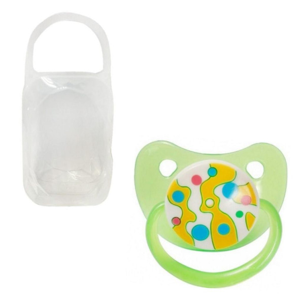 Пустушка силіконова, салатова Пустушка силіконова, салатова