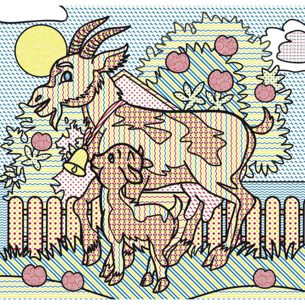 Водные раскраски 