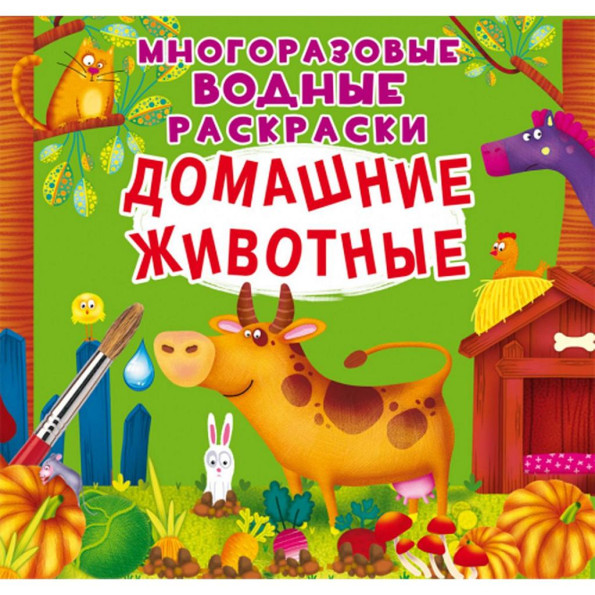 Многоразовые водные раскраски 