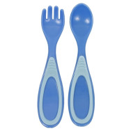 Набор столовых приборов, синий 