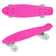 Пенни Борд Малиновый светящиеся колеса