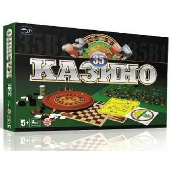 Настільна гра "Казино", 35 в 1 Настільна гра "Казино", 35 в 1