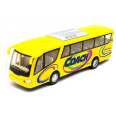 Інерційний автобус "Coach" (жовтий)