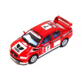 Машинка KINSMART "Street Fighter Mitsubishi Lancer" (красная)