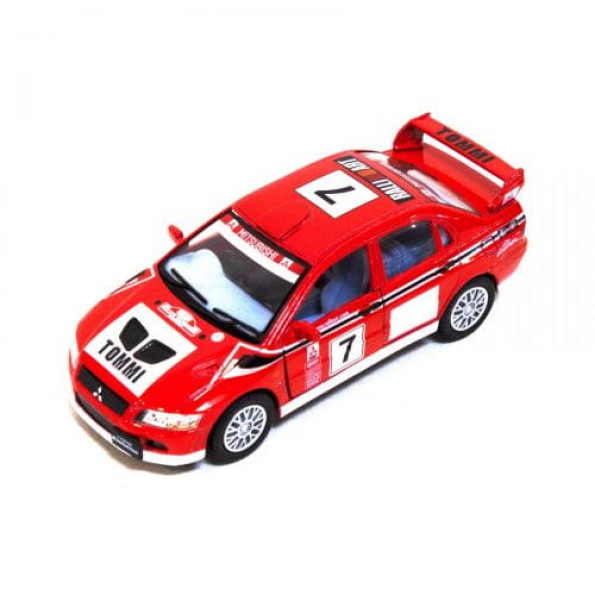 Машинка KINSMART "Street Fighter Mitsubishi Lancer" (красная) Машинка KINSMART "Street Fighter Mitsubishi Lancer" (красная)