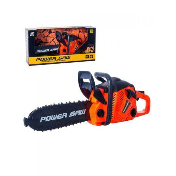 Бензопила "Power Saw" со звуком и вращающейся лентой Бензопила "Power Saw" со звуком и вращающейся лентой