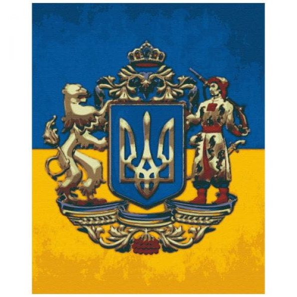 Картина за номерами "Великий герб" Картина за номерами "Великий герб"