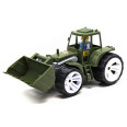 Игрушка детская «Трактор BAMS 1 ковш» военный BAMSIC, Бамсик