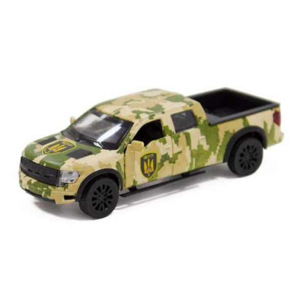Автомодель інерційна "Ford F-150 SVT Raptor Мілітарі" Автомодель інерційна "Ford F-150 SVT Raptor Мілітарі"