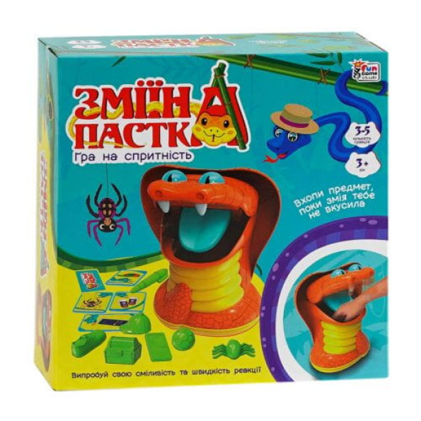 Настольная игра "Змеиная ловушка" (укр)