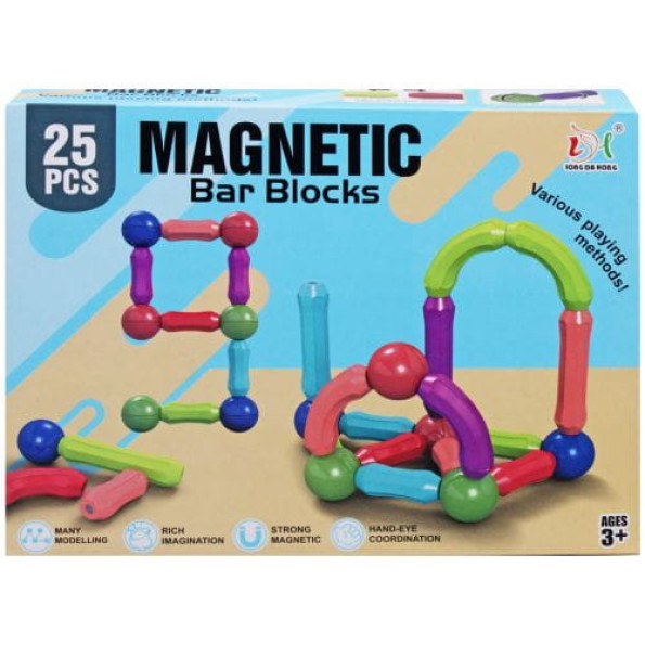 Конструктор магнитный "MAGNETIC STICKS", 25 дет. Конструктор магнитный "MAGNETIC STICKS", 25 дет.