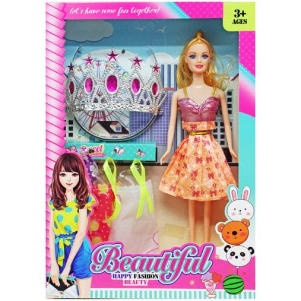 Игровой набор с куклой "Happy Fashion" (вид 3) Игровой набор с куклой "Happy Fashion" (вид 3)