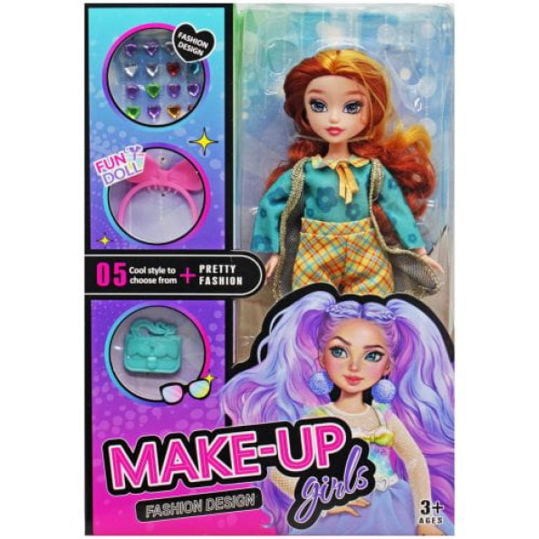 Кукла с аксессуарами "Makeup girls" (вид 5) Кукла с аксессуарами "Makeup girls" (вид 5)