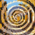 Картина по номерам "Быть в моменте" 40x40 см