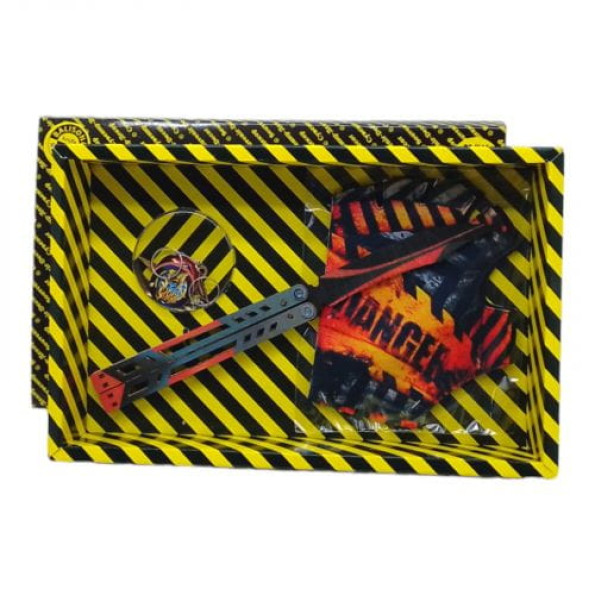 BOX сувенирный набор ножей "Бабочка BLACK WIDOW" BOX сувенирный набор ножей "Бабочка BLACK WIDOW"