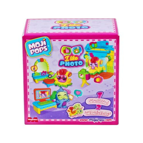 Ігровий набір "MOJI POPS: Box I Like - Фотостудія" (2 фігурки) Ігровий набір "MOJI POPS: Box I Like - Фотостудія" (2 фігурки)