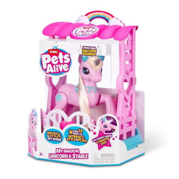 Интерактивный игровой набор "PETS ALIVE S2 – Волшебный единорог" Интерактивный игровой набор "PETS ALIVE S2 – Волшебный единорог"