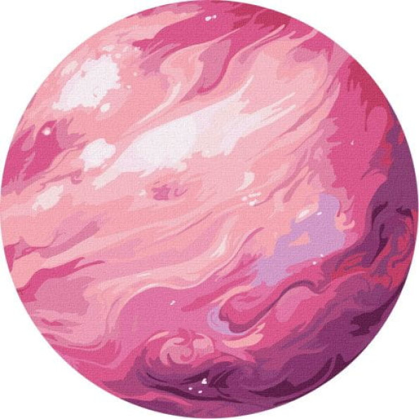 Картина за номерами з підсвічуванням "Glow Art: Планета Мрія", d26 см Картина за номерами з підсвічуванням "Glow Art: Планета Мрія", d26 см