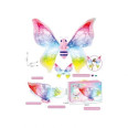 Крылья на батарейках "Butterfly", со светом и звуком