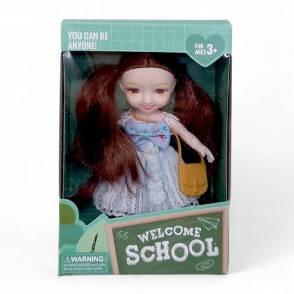 Лялька шарнірна "Welcome School", 15 см Лялька шарнірна "Welcome School", 15 см