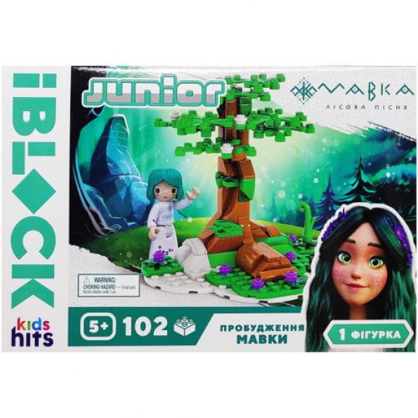 Конструктор "Iblock Junior" "Мавка. Лісова пісня: Пробудження Мавки", 102 деталі