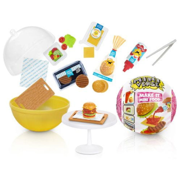 Игровой набор Miniverse серии "Mini Food 3" - Создай ужин Игровой набор Miniverse серии "Mini Food 3" - Создай ужин