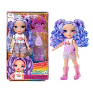 Игровой набор с куклой "Rainbow High серии Littles" - Аметиста