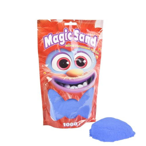 Кинетический песок "Magic Sand", 1 кг (синий) Кинетический песок "Magic Sand", 1 кг (синий)