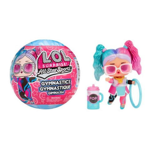 Игровой набор с куклой L.O.L. SURPRISE! серії "All Star Sports Moves" – ГІМНАСТИКА (в асорт., в дисп.) Игровой набор с куклой L.O.L. SURPRISE! серії "All Star Sports Moves" – ГІМНАСТИКА (в асорт., в дисп.)