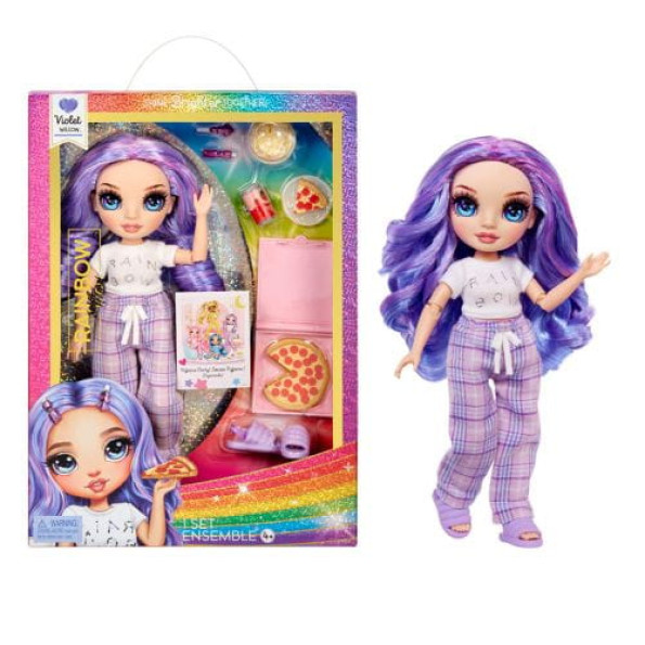 Кукла "Rainbow High серии Junior High PJ Party - Виолетта"