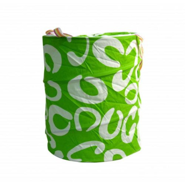Корзина для игрушек "Зелено-белая абстракция" -
                                                        Фото 1