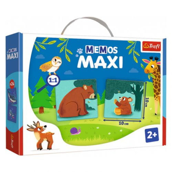 Настольная игра "Memos Maxi: Родители и дети животных" -
                                                        Фото 1