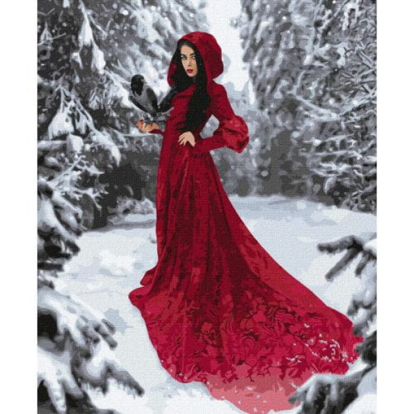 Картина по номерам "Зимняя красавица" ★★★★★ -
                                                        Фото 1