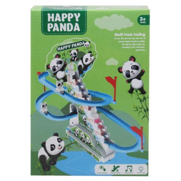Трек-гірка "Happy Panda", світло, музика -
                                                        Фото 1