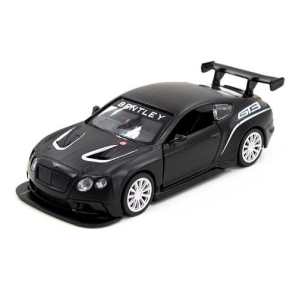 Автомодель - BENTLEY CONTINENTAL GT3 (матовий чорний) -
                                                        Фото 1