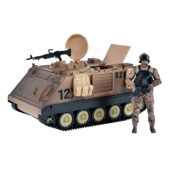Игровой набор "Elite Force: Бронетранспортер M113" (БТР, фигурка, аксессуары) -
                                                        Фото 1