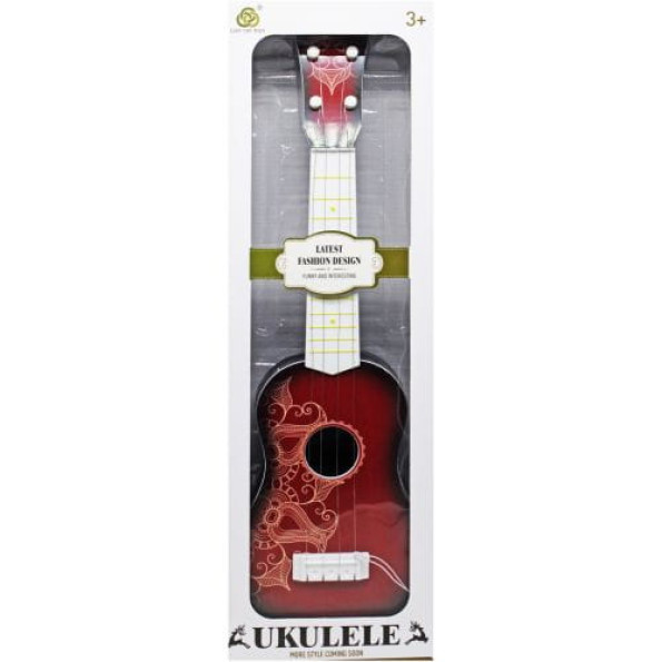 Гітара чотириструнна "Ukulele" (червона) -
                                                        Фото 1