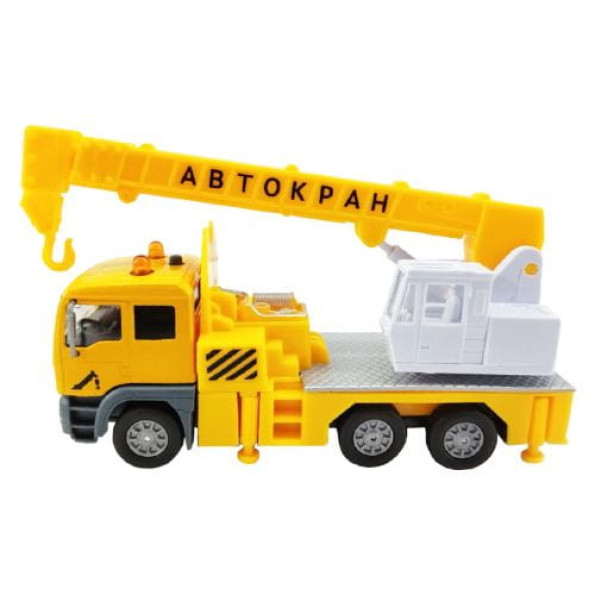 Машинка інерційна "Автокран", світло, звук -
                                                        Фото 1