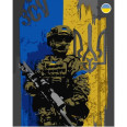 Картина по номерах "Воїн ЗСУ" 40х50 см