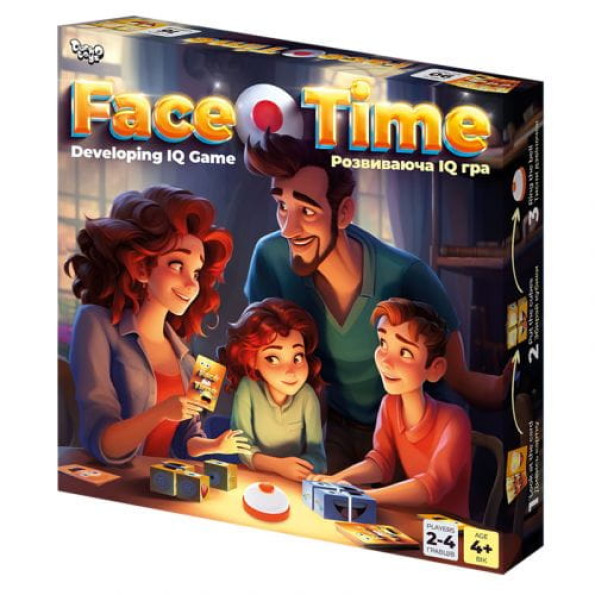 Развивающая настольная игра "Face Time" (укр) -
                                                        Фото 1
