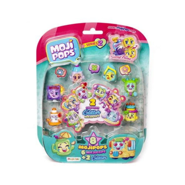 Набор фигурок "MOJI POPS S2 – СИЯЮЩИЙ СЮРПРИЗ" (8 фигурок) -
                                                        Фото 1