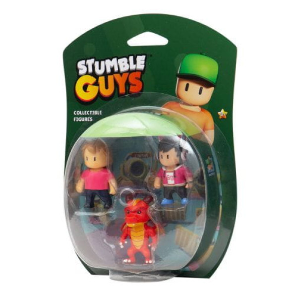Набор фигурок "STUMBLE GUYS - ОПЕРАТОР ДЖИНА, ДРАКОН ИНФЕРНО" -
                                                        Фото 1