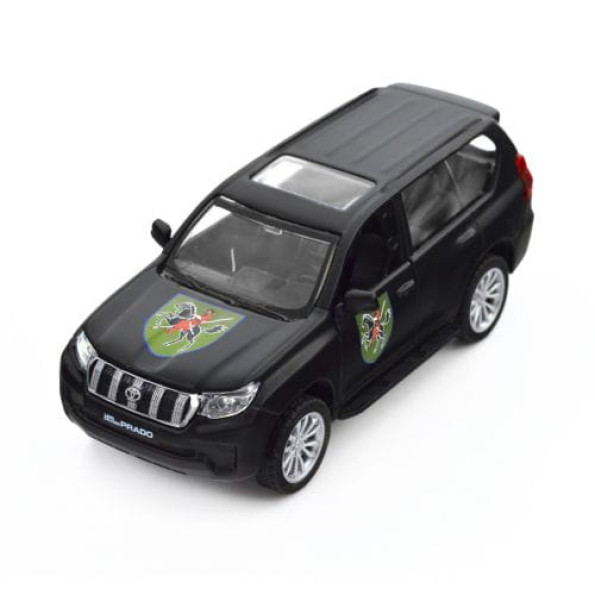 Машинка металева із серії "Шеврони Героїв" - Toyota Land Cruiser Prado - "110 ОМБР" -
                                                        Фото 1