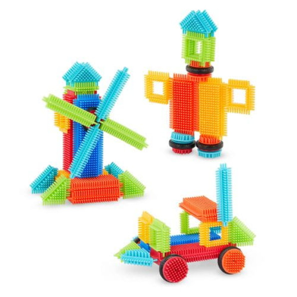 Конструктор серии "Bristle Blocks. Строитель" (36 дет.) -
                                                        Фото 1
