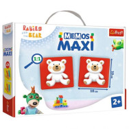 Настольная игра - "Мемос MAXI Ведмедики" /Trefl